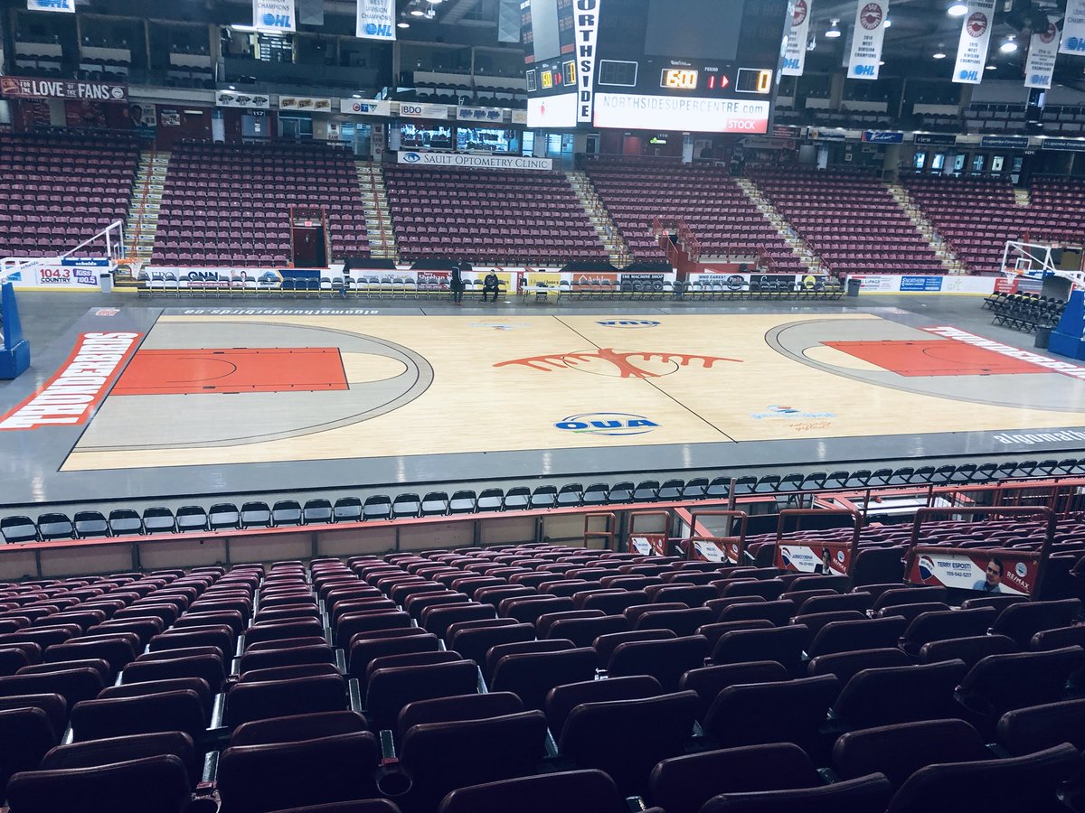 Home court for the day <a href="/AlgomaU/">Algoma University</a> #flywithus