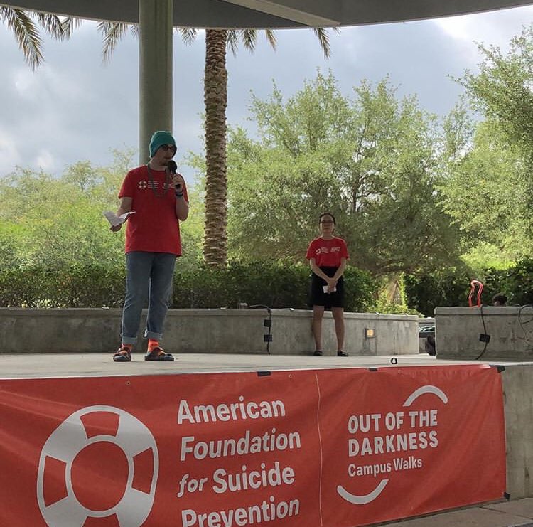 wearecotd's tweet photo. It was an honor to co-host the annual Suicide Prevention Walk with the American Foundation for Suicide Prevention (AFSP). 

This year, thanks to our beloved treasurer William Laurie, the AFSP board members from Tampa Bay chapter, and many volunteers ❤️, we raised over $3000! https://t.co/RWnVTdhase