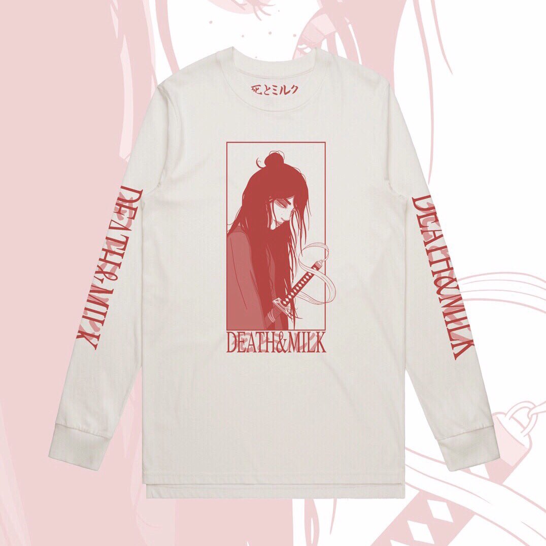 deathandmilk_'s tweet photo. The ‘Ronin’ long sleeve is now available - https://t.co/IuLXsGM6BE 💀 https://t.co/dtxWOYcS39