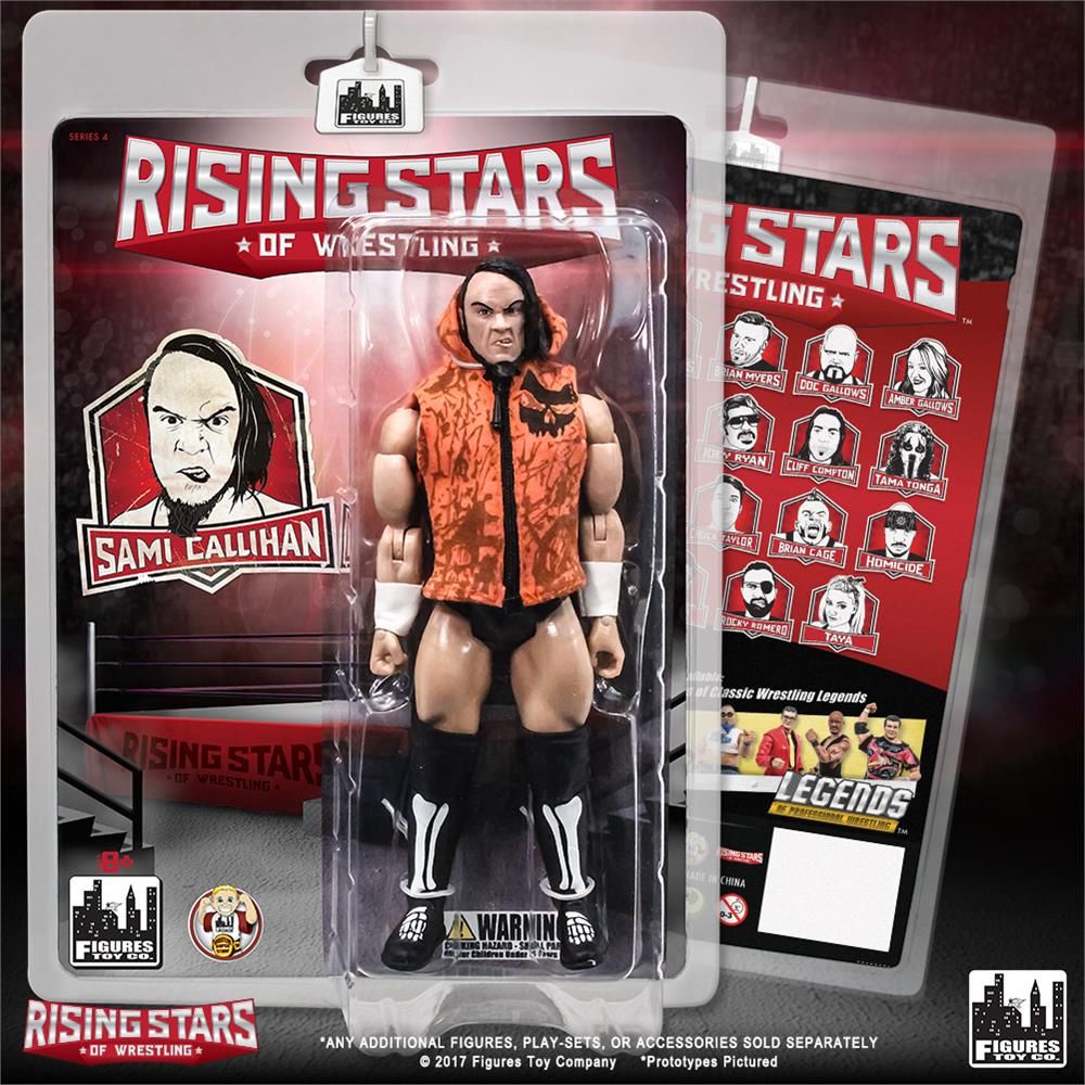 FiguresToyCo's tweet photo. #TheDraw.  The #WorldwideDesperado.  The #CallihanDeathMachine.  Doesn't matter what you call him, you NEED to collect him!  It's the first ever official @TheSamiCallihan action figure! @IMPACTWRESTLING @MLW #ftctoys https://t.co/Bzmi6H2MFU https://t.co/zyOTPIMXzL