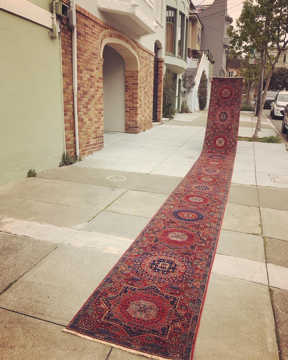 NomadRugs's tweet photo. #nomadrugs #noevalley #sanfrancisco #california #handknottedrugs #naturaldye #handspunwool #kilim @ Noe Valley, San Francisco https://t.co/pIO7vCMgVP