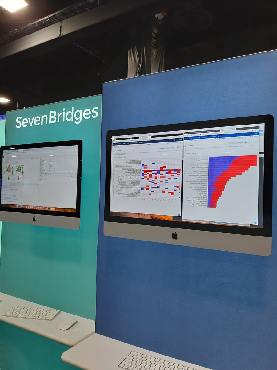 Presenting our automated, signature-mediated interpretation pipeline on the @SBGenomics Platform #bioit19 <a href="/e_nios/">e-nios</a> <a href="/bioinfominer/">BioInfoMiner</a>