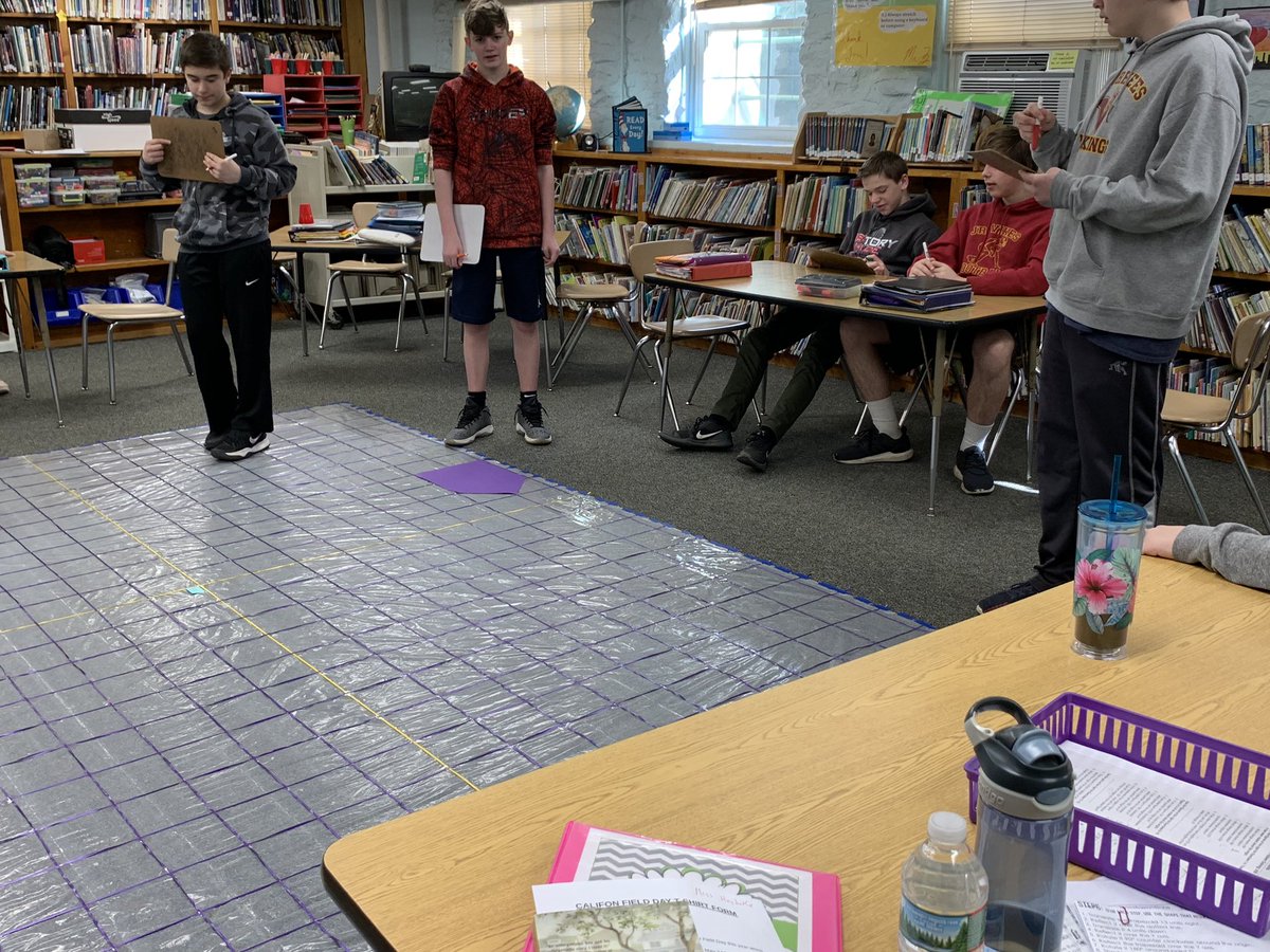 MsHeyduke's tweet photo. Figuring out what transformations took place to get from one figure to the other #congruentfigures #geometry #8thmath https://t.co/KqBNlK0JpW