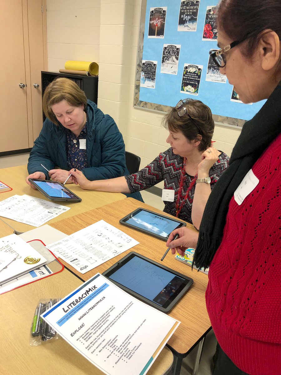 PDSBTeacherLed's tweet photo. LiteracyMix - an interactive session with Janet &amp; Natalie! @SilverthornPS https://t.co/COBOmY0Ju9
