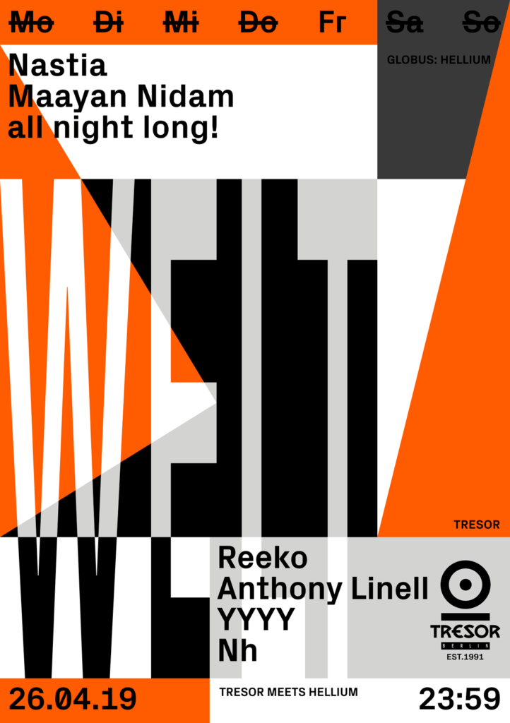 eingangbookings's tweet photo. our own #Nh will be playing for the 2nd time at @TresorBerlin, opening for artists we look up to namely #Reeko, #AnthonyLinell, & #YYY.
check the full post up on our website 👉 https://t.co/2j4c0G1rCl https://t.co/zTsWuqseIP