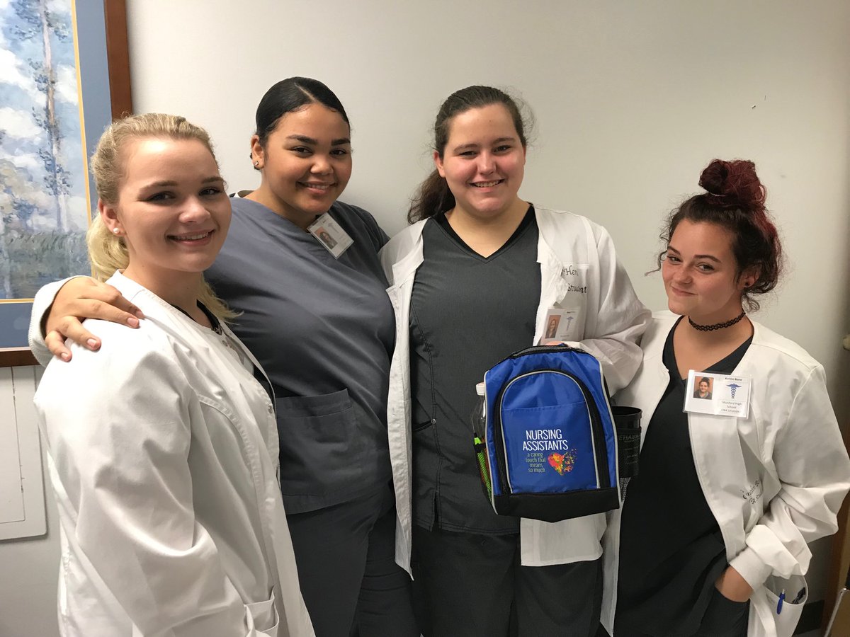Congratulations on passing CNA Certification, MHS Students, Cheyenne , Haley, Autumn and Kailey! So proud of y’all! #tcboecte