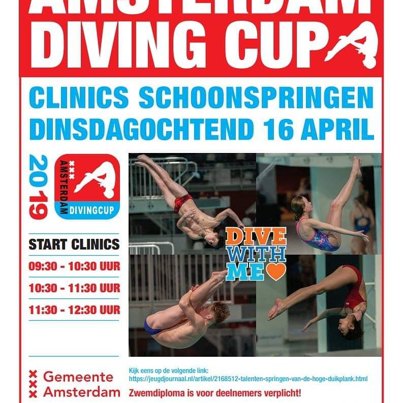 Today we had 150 kids from elementary school de Horizon, spec education Kentalis, Alexander Roozendaalschool en high school Springhihg. They had a diving clinic, and we had a great day!