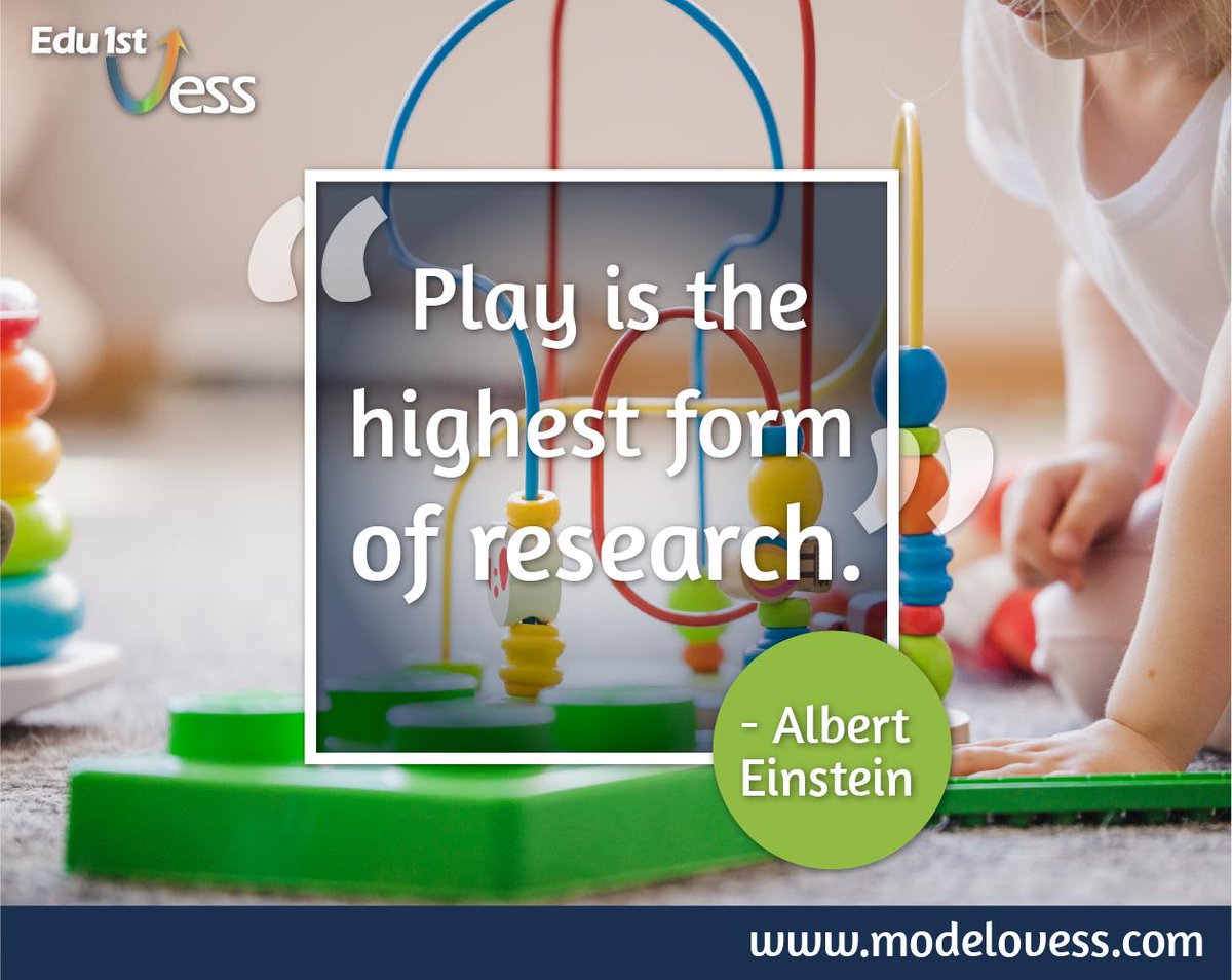 Edu1stVESS's tweet photo. We strongly believe that play is associated with intense thought activity and rapid intellectual growth. This is why our innovative model encourages learning by playing.
Learn more about our schools: https://t.co/5QHUslatbv
#Edu1stVESS #ModelVESS https://t.co/SY8EsC1r6Z