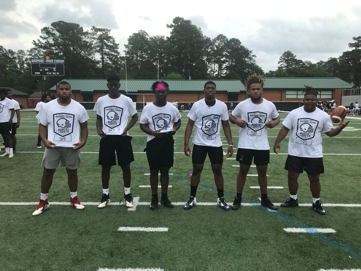 Congrats to 2020 Jaden Wheeler from @BerrienFootball, 2020 @iplayboical from @CairoFBrecruits, 2020 @josiahkilliebr1 from @coffee_trojans, 2020 @georgedajuan from @ECRecruits, 2021 @DavionRhodes00 from @HornetRecruits, and 2021 @joshuahill_16 from @ValdostaFB on being the Top DL