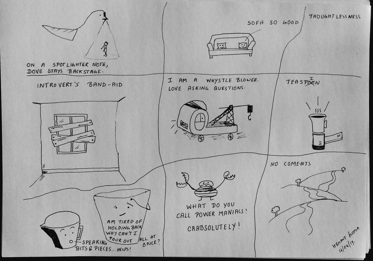 HemantGuptaNext's tweet image. the daily-dally II random scribbles 

#DailyDally #RandomScribbles