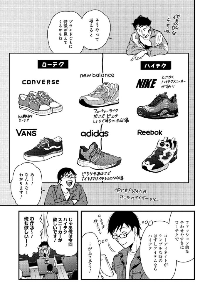 「服を着るならこんなふうに」第68話更新されました!みんなもう買った?今春のスニーカー回です!宜しくお願いします!??https://t.co/uILHVfejiK #服を着るなら 