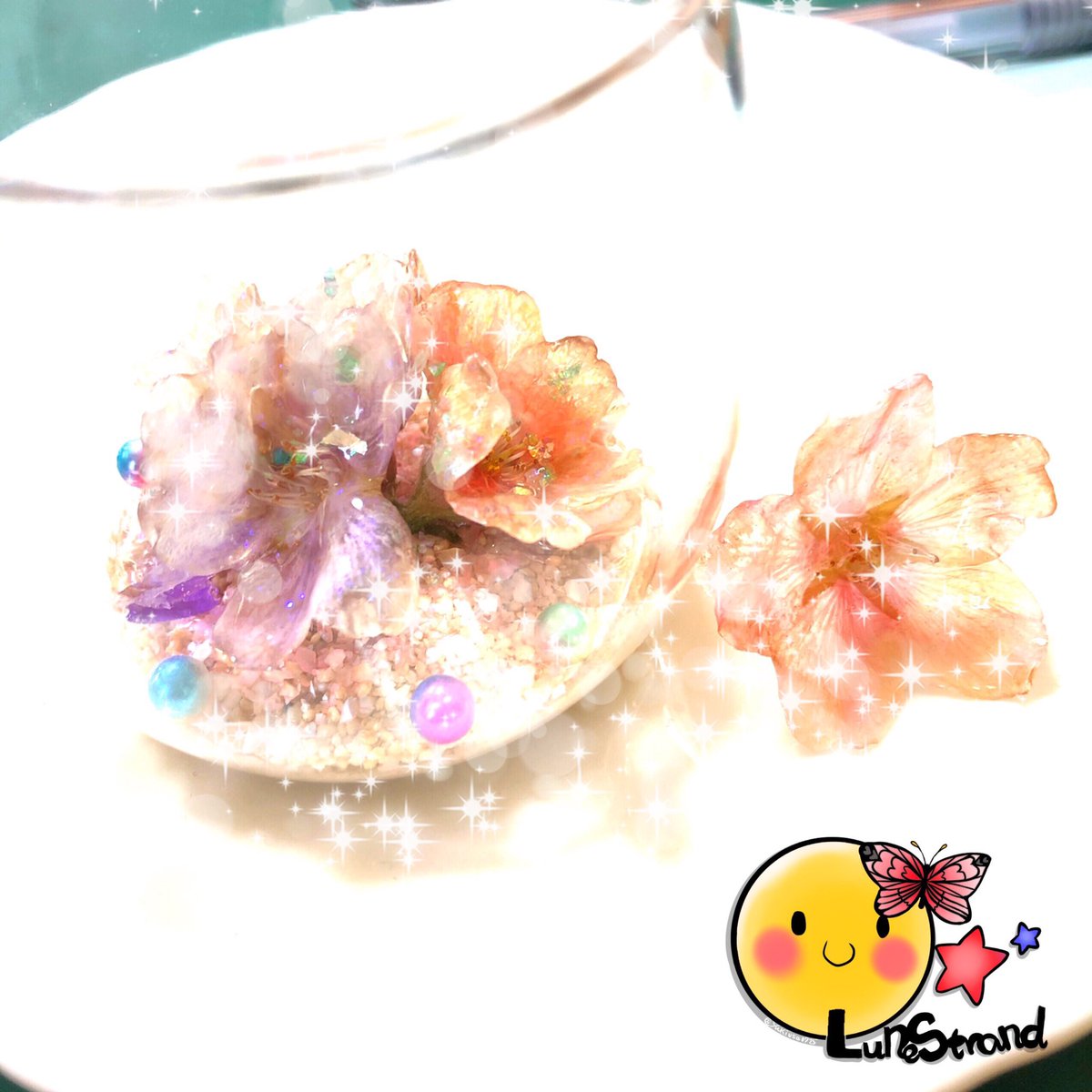 桜の置物 桜の置物