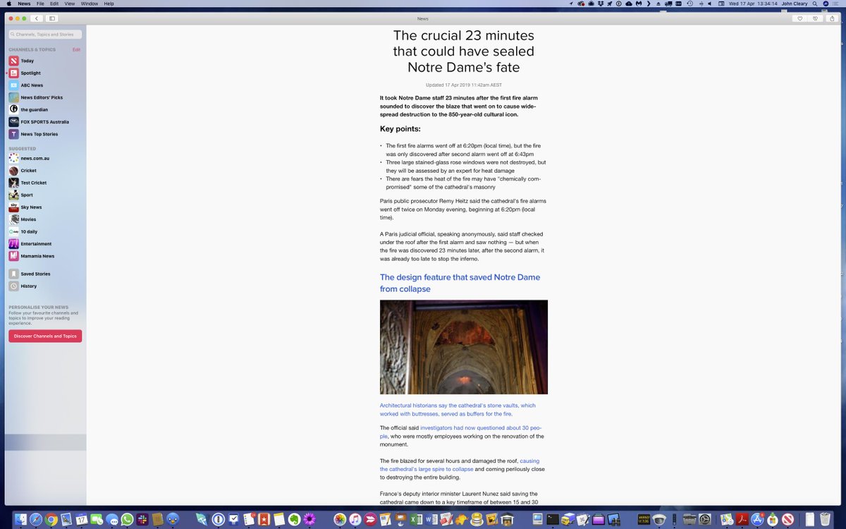 jaysee_au's tweet image. .@siracusa If you plan to read the news on a 27-inch+ display, you’re not missing much that @Apple News won’t launch for you. 🤦♂️ #designishowitworks #mazipan #halfbaked