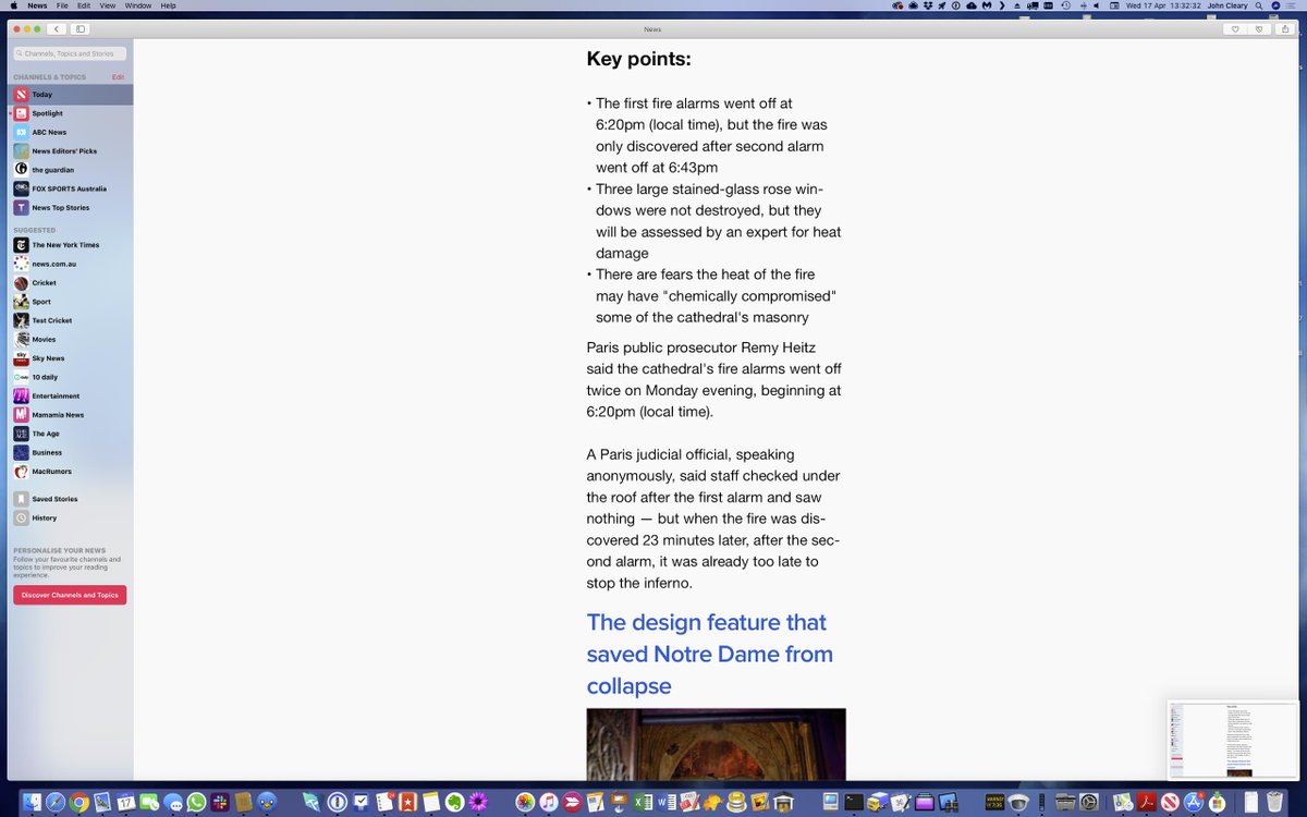 jaysee_au's tweet image. .@siracusa If you plan to read the news on a 27-inch+ display, you’re not missing much that @Apple News won’t launch for you. 🤦♂️ #designishowitworks #mazipan #halfbaked