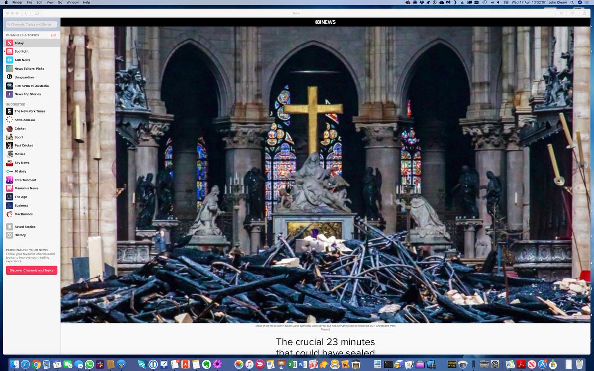 jaysee_au's tweet image. .@siracusa If you plan to read the news on a 27-inch+ display, you’re not missing much that @Apple News won’t launch for you. 🤦♂️ #designishowitworks #mazipan #halfbaked