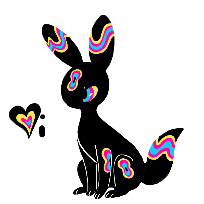 A very slender trippy umbreon.I dont think i ever uploaded the first and la...