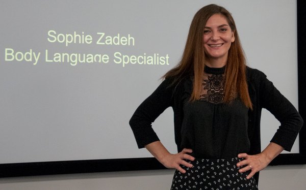 Great to see so many people at the Institute today for Interview with Impact: First Impressions Count with Sophie Zadeh, a specialist in non-verbal communication. If you missed out, Sophie will be back at the Institute later this year.  bit.ly/2GNphGY  <a href="/sophiezad/">Sophia</a>