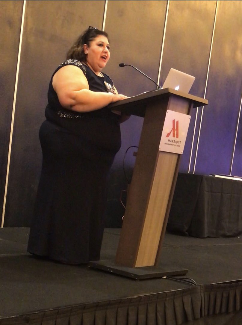 “Your words will be with me forever. Your words are stars. You are stars.”
Congratulations @maggiemalagon on the Charles L. Miller award. #WACE2019