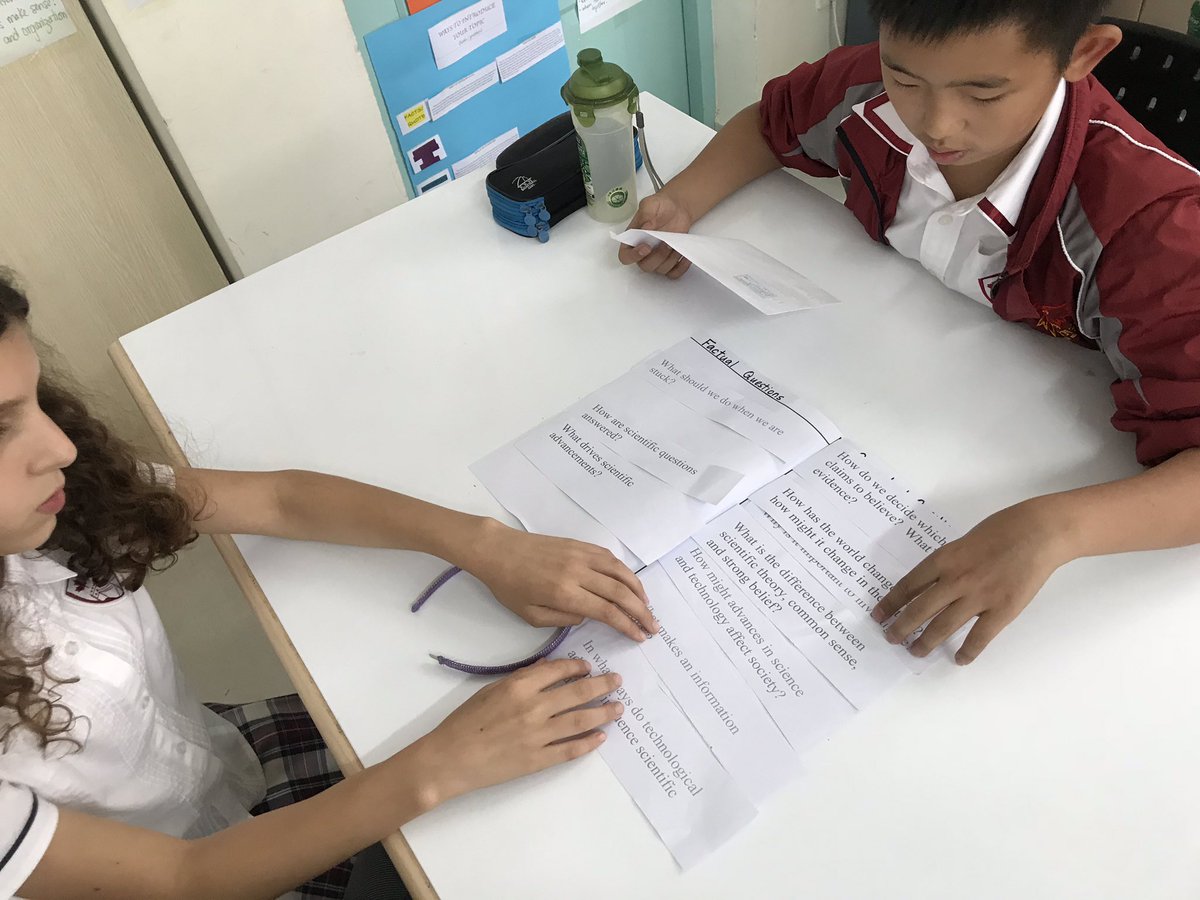 Thank you <a href="/GinaAwalt/">Gina Awalt</a> and <a href="/BlessyMonica/">Blessy Monica</a> for helping us develop our understanding of conceptual questions to drive our inquiry. #concepts #pypx #g5 #ittakesavillage