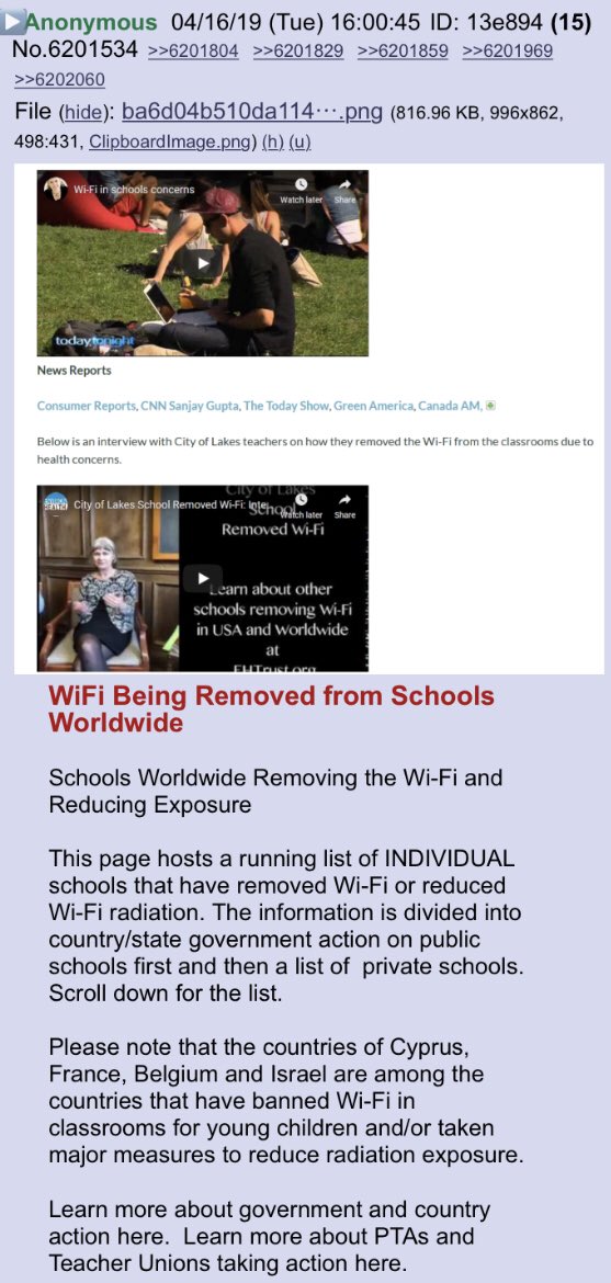 2runtherace's tweet photo. WiFi being removed from schools worldwide!!
Anon notable!!
@realDonaldTrump https://t.co/0dF2K7rxJb