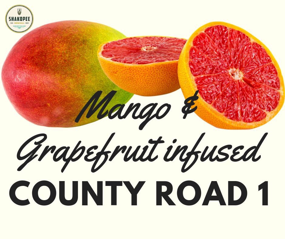 Stop by and get a pint today! Fresh, hoppy &amp; fruity!🍻 #shakobeer