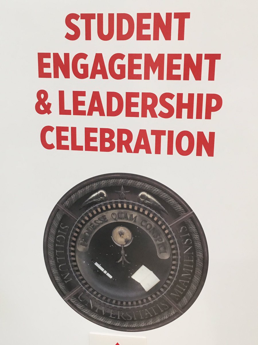RenateJCrawford's tweet photo. Always a highlight to attend the SEAL Awards celebrating @miamiuniversity Student Engagement And Leadership. Thank you for your commitment, dedication, enthusiasm, and all you do to make the #MiamiOH undergrad experience so amazing. https://t.co/FL1Pw0bLsb