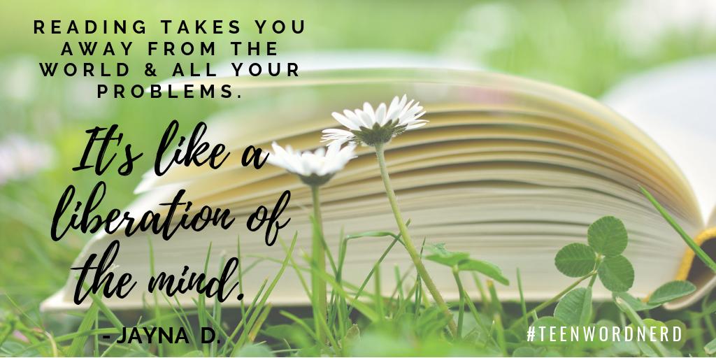 KStefEnglish's tweet photo. Question for My Students:  What do you love best about reading? 
What would your answer be? https://t.co/Cp8GurRmUz