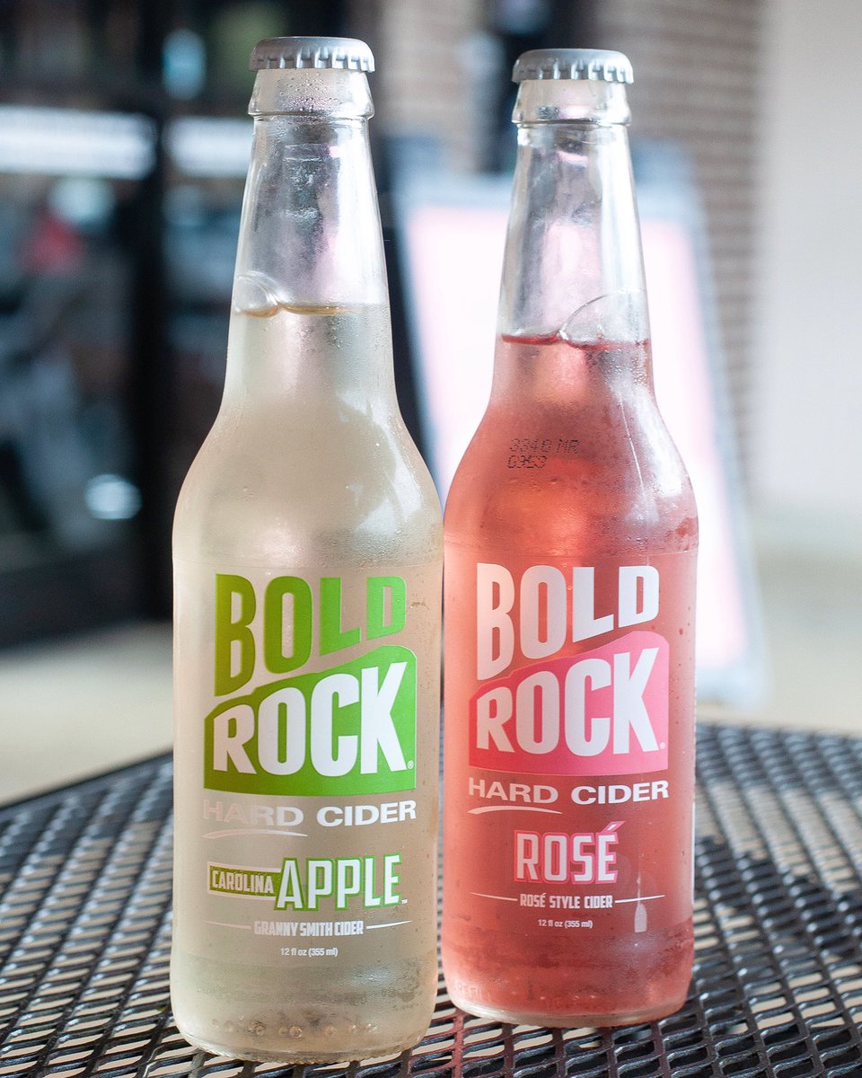 Apple or Rosé? Enjoy a little outside sipping with <a href="/BoldRock/">Bold Rock</a> on our patio or in theater 🍏 OurTownCinemas.com