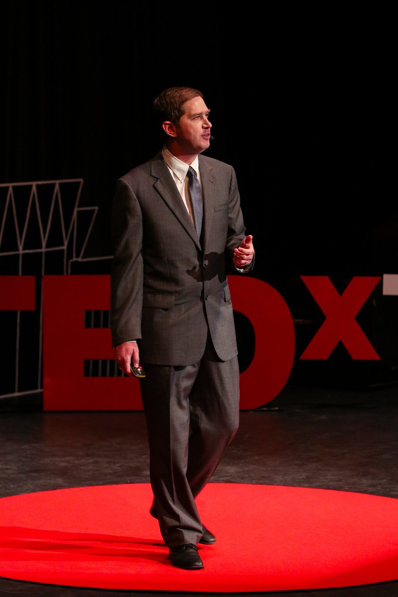 MicahJGreen's tweet photo. Some pictures from last week's @TEDxTAMU talk on "The Academic Achievement Trap."
(The slide on the left says "Quit taking your own intellectual temperature") #TEDxTAMU https://t.co/dn4w8egWvV