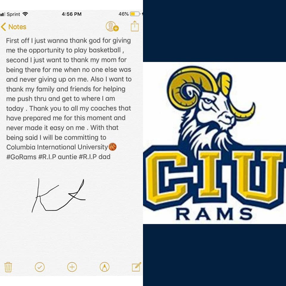 Oakleaf_Ath's tweet image. Shout out to our very own Graduating senior Kenny Thomas finalizing his college commitment today...
He will be attending NAIA Division 1 Columbia International University in South Carolina this coming fall... 

#Congrats #OakleafBuilt

@ClayTodaySports