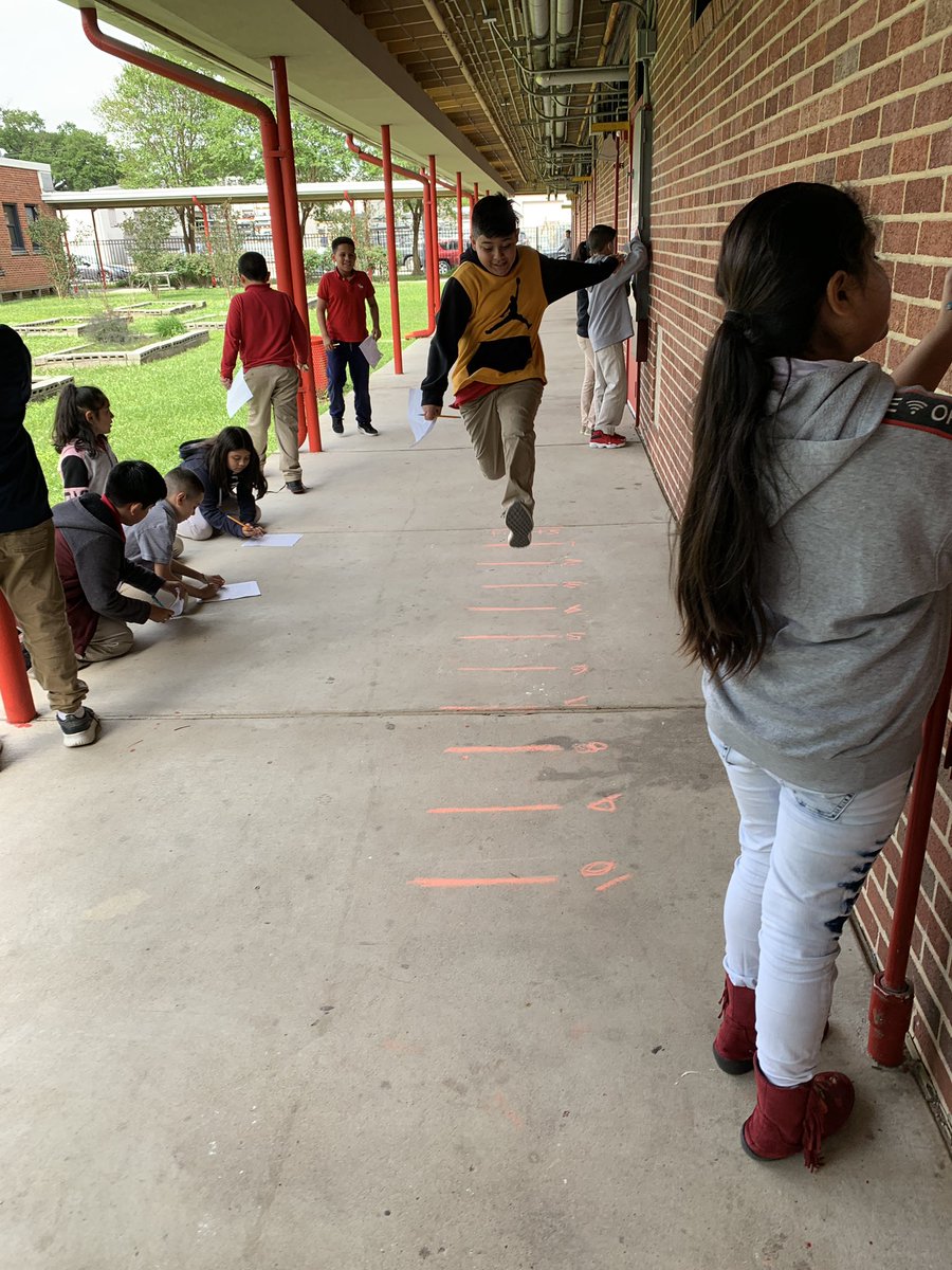 fred_glz's tweet image. My students had a blast reviewing adding and subtracting decimals through a “long jump” activity! #WeArePugh #PushItToTheNextLevel #FourthGradeMath @PughRamsHISD