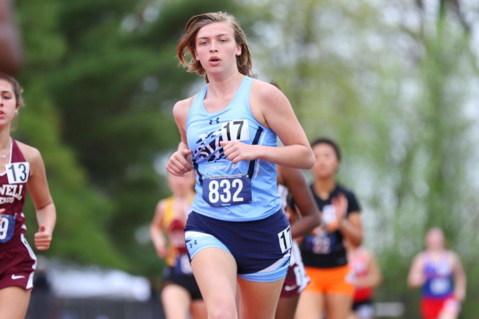 PallottiTrack's tweet photo. Congrats to RyLee Roberts on her new 1600m school record!!! @bullisInvite @SVPHSAthletics @WashPostHS @Pallotti_HS https://t.co/OvXyUzhL5K