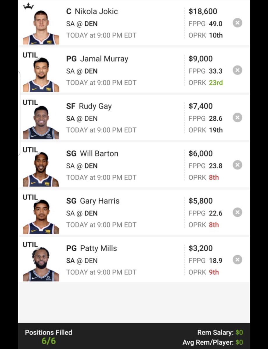 ViceDfs's tweet photo. Nba dk showdowns     #dfs #nhl #mma #nbas5 #mlb #free #freelines #FanDuel #draftkings #fd #dk #teamvice #dfslineup #freebie #mma #fantasy #lineup ⁠ #esports #nascar #dfsnba https://t.co/rgeopGNuMn