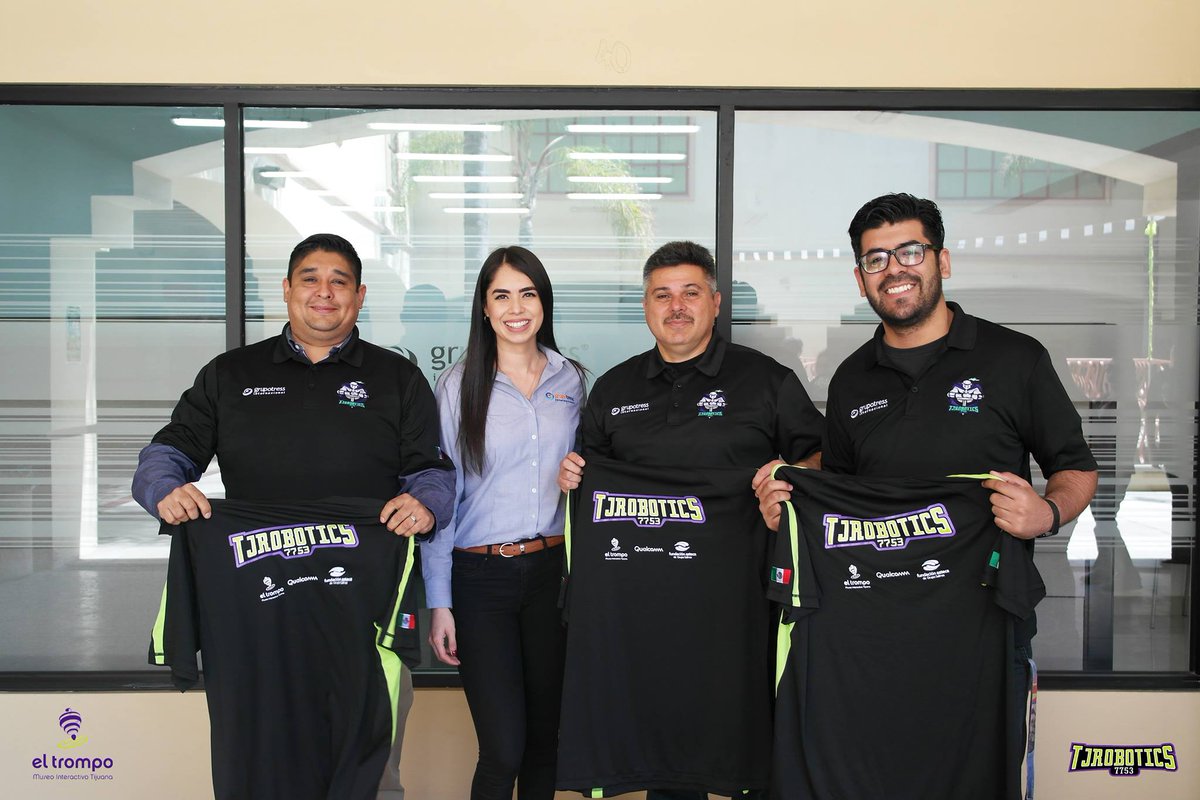 GrupoTress's tweet image. ¡GTI unió fuerzas con TJROBOTICS!
#TJRobotics #Filantropía #ComprometidosConNuestraComunidad #MuseoElTrompo #Ciencias #Tecnología #Artes #FirstChampionship2019