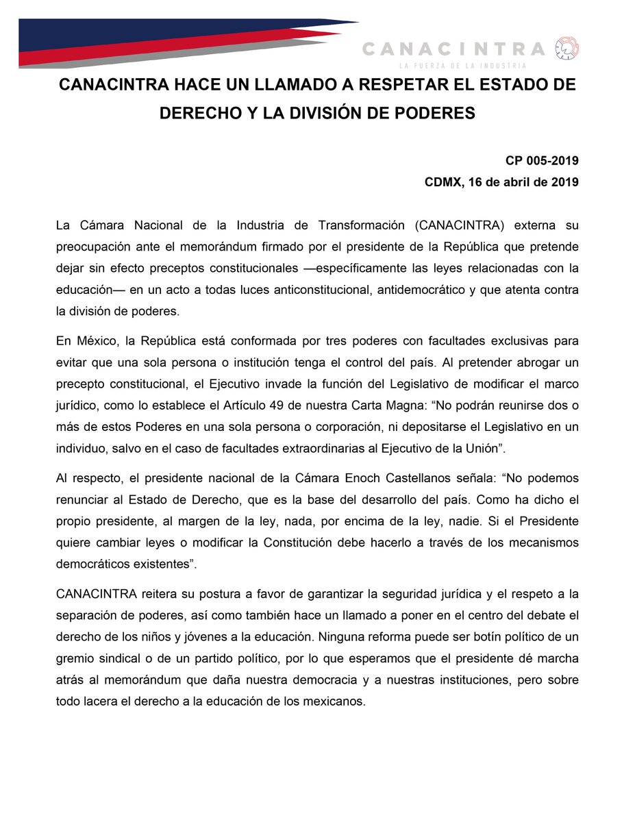 CANACINTRA México tweet media