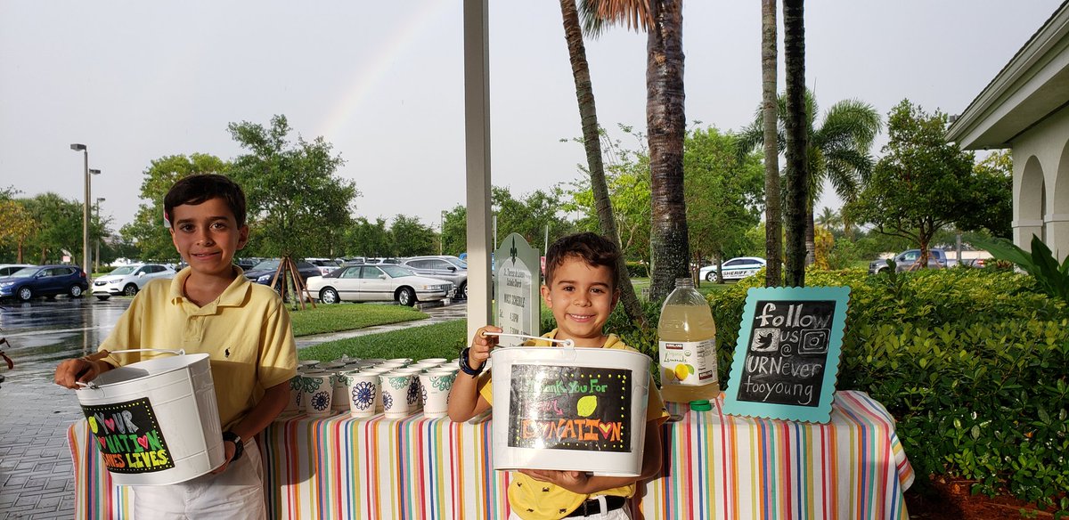 Update:This weekend, we raised $5355 by speaking and selling lemonade at #stt_youth. That's enough money to finish funding another well in Haiti &amp; half of the 3rd well we plan to build. Only $3,400 to go! Watch our progress on our website FoodForThePoor.com/Christopher. <a href="/FoodForThePoor/">Food For The Poor</a>