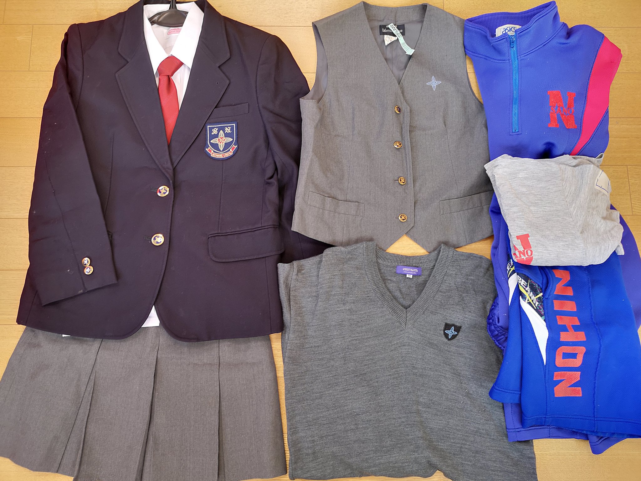 新品、未使用】日大三島高等学校 指定コート