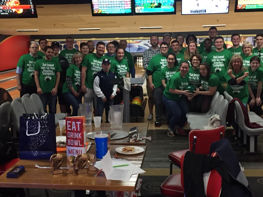 Second annual faculty/staff-student Bowling Bison Tournament!