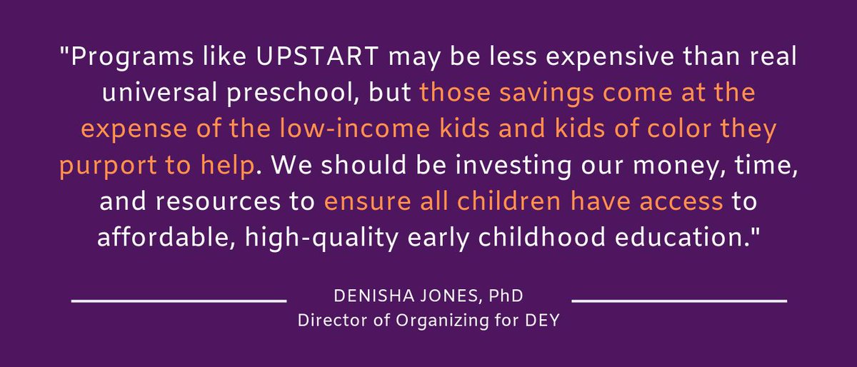 Boss of upstart: we’ll get things rolling—THEN YOU NEED TO ASK YOUR STATE LEGISLATURE TO HAVE THE TAXPAYERS PAY US FOR UPSTART. Wow—this is philanthropy in 2019, @TheAudaciousPrj? #TED2019 #RejectOnlinePreK commercialfreechildhood.org/rejectonlinepr…