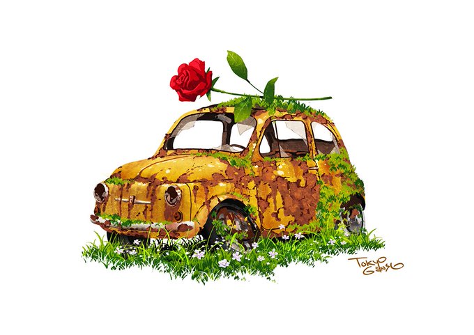 チンクエチェント幻想 #チンクエチェント #FIAT500 #モンキーパンチ https://t.co/FEq0Cfg2sf 