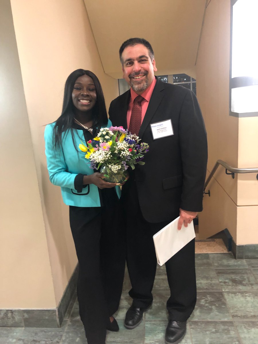Highlight of the evening was listening to <a href="/loving_lizz/">Elizabeth Oluokun</a> tell her story. What an inspiration to all students. She is proof that students can achieve if they have the #desire.