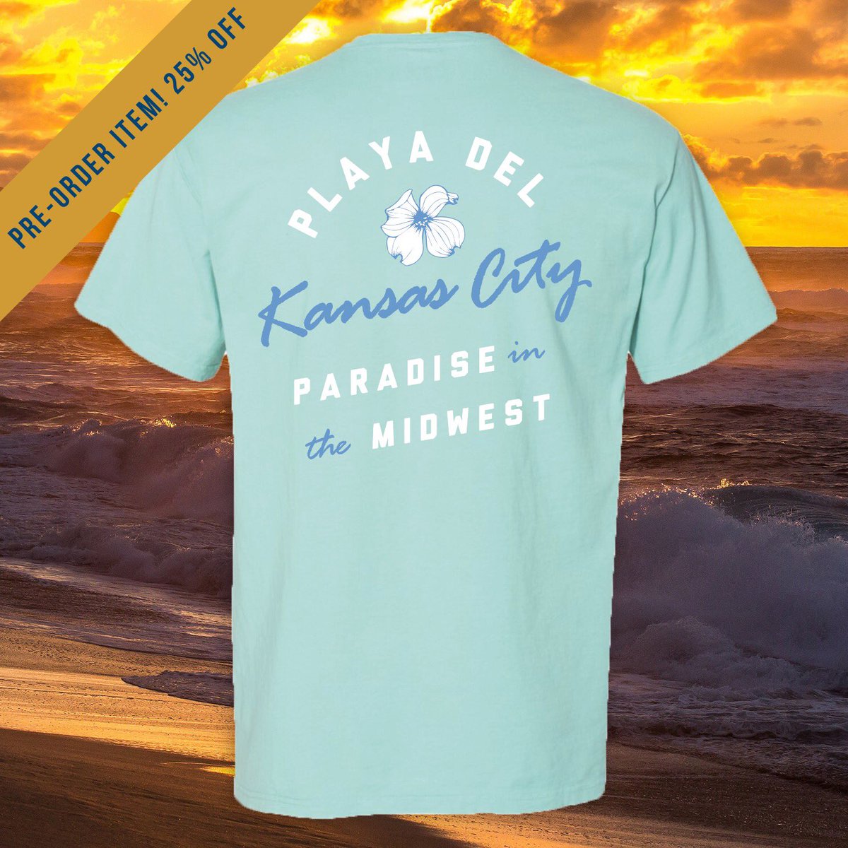 nrmlhmn's tweet photo. Brand new beach tees coming in hot, but you can call dibs on yours early to get 25% off! Orders will ship the week of 4/29 https://t.co/xkEDN0FVWR