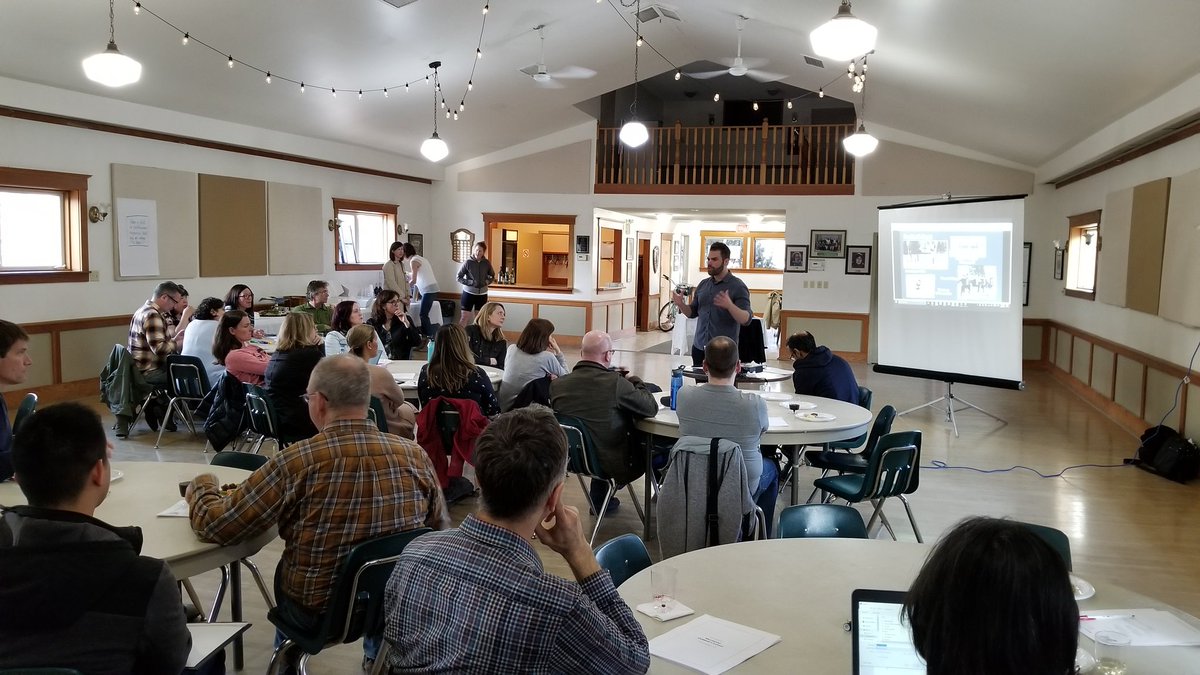 #WestmountYEG AGM is underway! 🍷🧀🍪🗳️