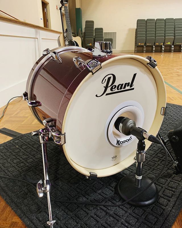 RyanHughes_'s tweet photo. Can’t say how enough how impressed I am with the punchiness of this little kick drum. Huge shout out to the folks at @campbellsmusic for helping us make the decision to buy this @pearl_drums Midtown kit and throw the KickPort in there for even more umph.… https://t.co/CTgMRlcNK5 https://t.co/QAFu1TW9bW