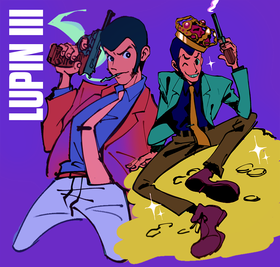 sanigo_'s tweet photo. last year I had a Lupin III phase where I watched every Lupin anime under the sun https://t.co/JLfUUZeZ3u