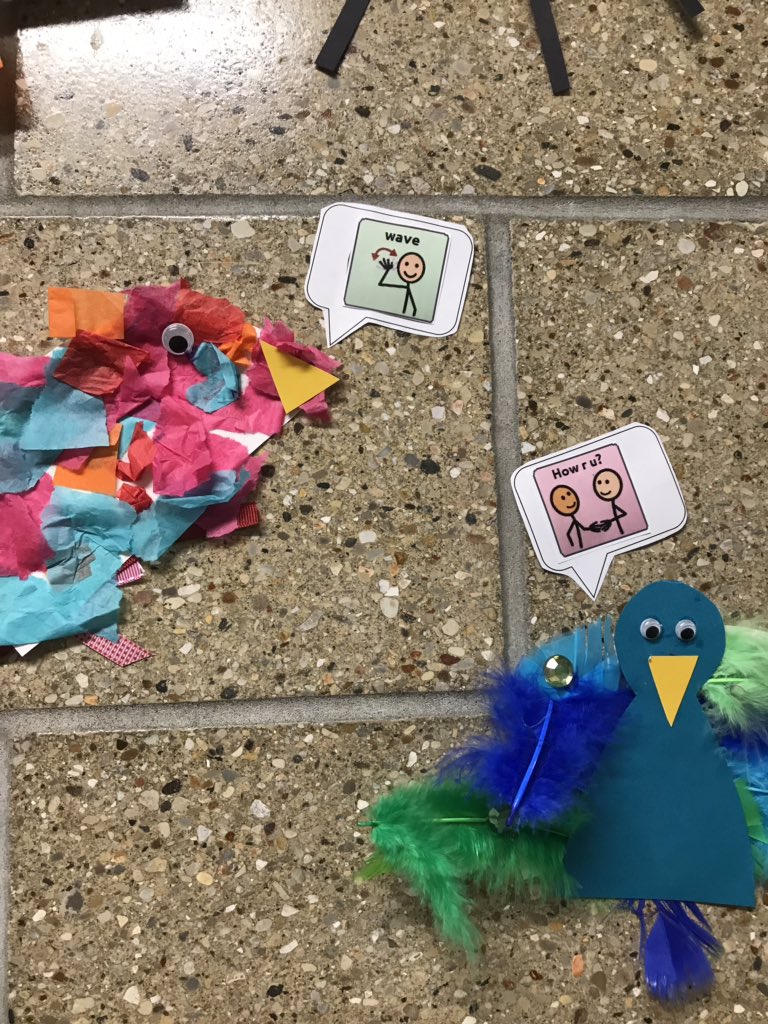 Last week we read “Hello Hello”, and learned about different ways to greet each other! <a href="/CObermeierSLP/">Christi Obermeier</a>