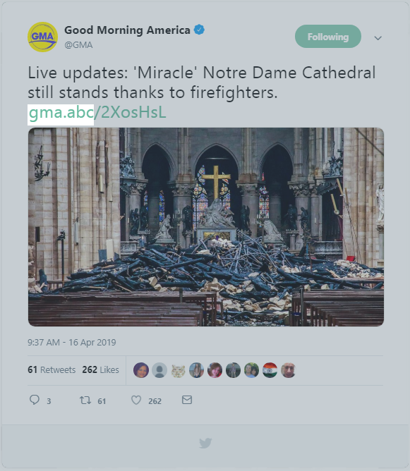 Domain Name Assoc. (@dnassoc) on Twitter photo DNA Members <a href="/dotfm/">dotFM® | .FM Domains & Emoji Domains</a> tipped us off about ABC's Good Morning America using the .ABC Top Level Domain name for their social media links with gba.abc. DNA Members <a href="/dotfm/">dotFM® | .FM Domains & Emoji Domains</a> tipped us off about ABC's Good Morning America using the .ABC Top Level Domain name for their social media links with gba.abc.