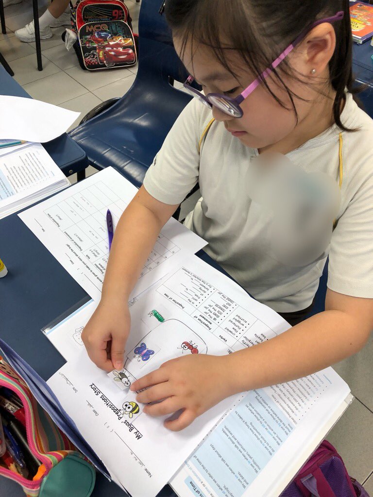 mrsyanlim's tweet photo. Today we learnt the three types of preposition by writing a Bugs’ prepositions story!
Adapted from resource found online. And I’ve Included helping words for pupils to write their “story”. https://t.co/LzQ9G8gT3q