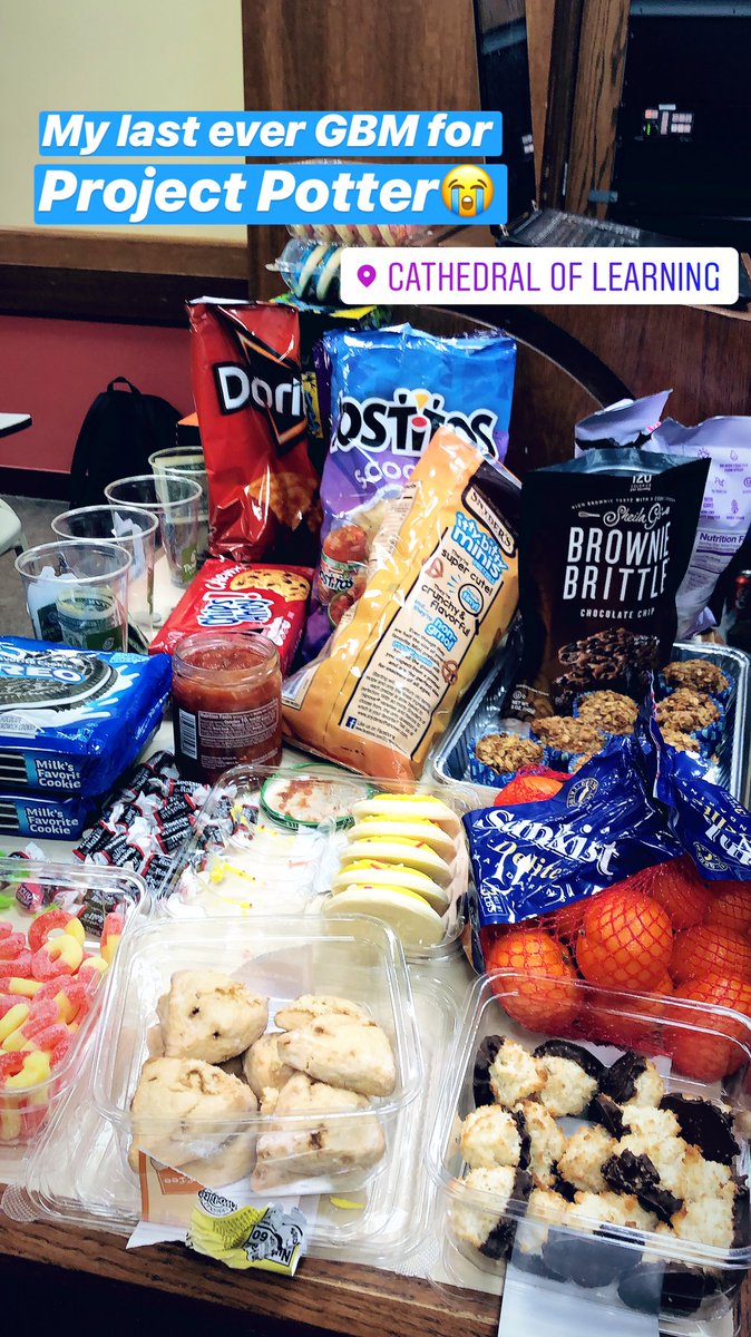 H2Psarah's tweet photo. I’ve been part of Pitt Project Potter for all 4 of my years at Pitt, and I can’t believe today is my last General Body Meeting😭 We’re celebrating with games and a potluck! https://t.co/7IvRNeqEkg