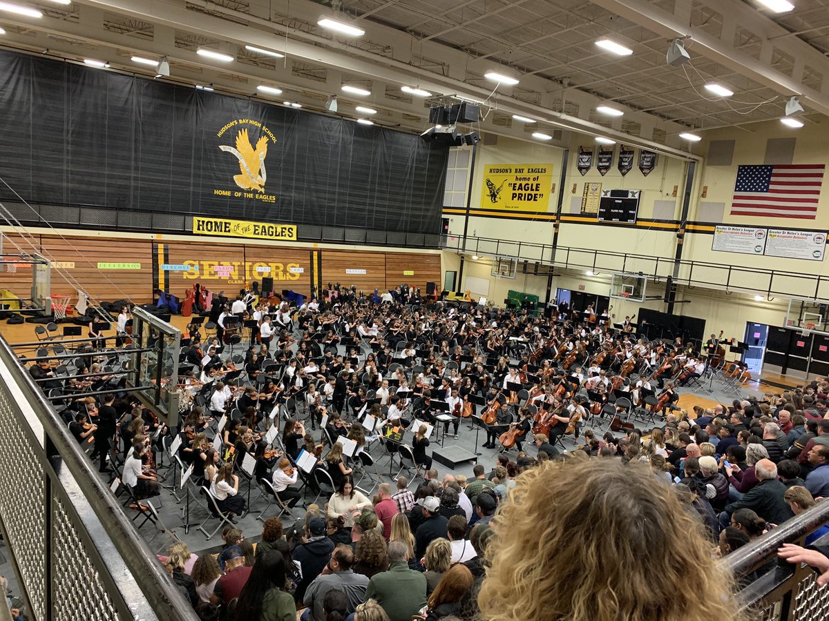 String players from all VPS middle and high schools about to perform at our annual VPS All District Orchestra Festival!